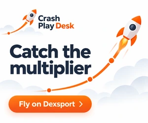 Fly on Dexsport — crash games from your wallet